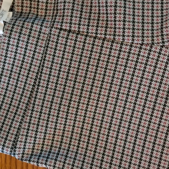 Loft Houndstooth Leggings Black, Gray, Dusty Pink SP - Picture 8 of 10